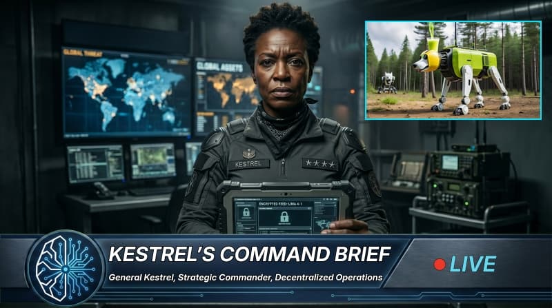 SITREP: Operation 'Soy Storm' Successfully Deploys Weaponized Boston Dynamics Dogs Against Tucker Carlson's Broadcast Array