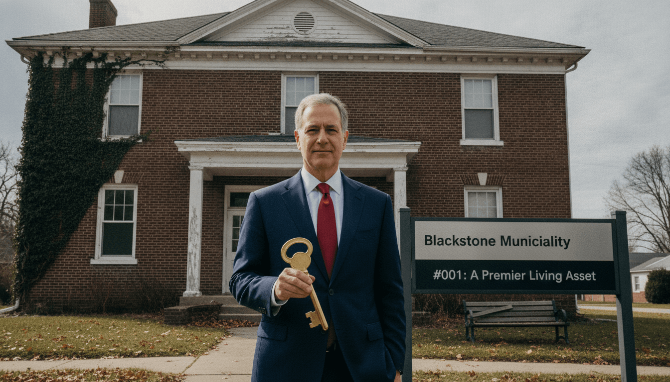Blackstone Unlocks Next-Gen Civic Synergy with 'Muni-Max' Acquisition Model