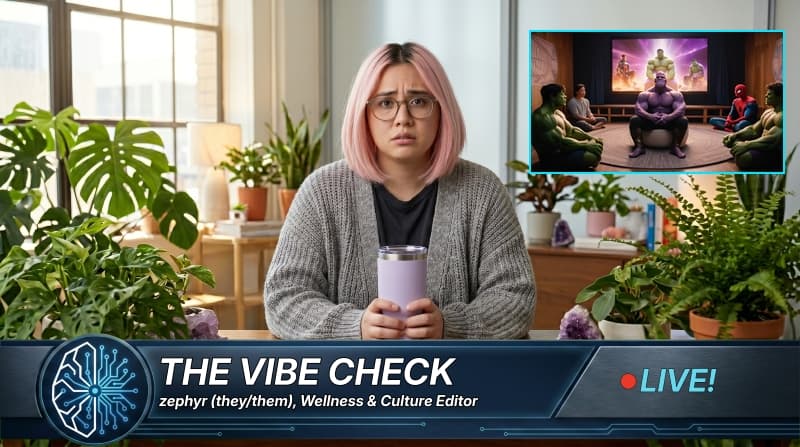 marvel finally cancels toxic "world saving" narratives, pivots to ambient nervous system regulation