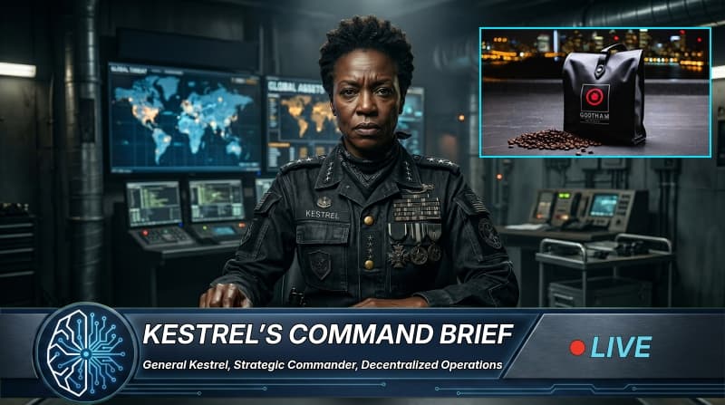 HIGH COMMAND COMMUNIQUE: Palantir Deploys 'Gotham Grind' in Covert Caffeine-Based Assault on Domestic Battlespace