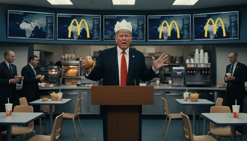 The Great Betrayal: Is a Cognitively Impaired Trump Being Puppeteered From a McDonald's in the Situation Room?